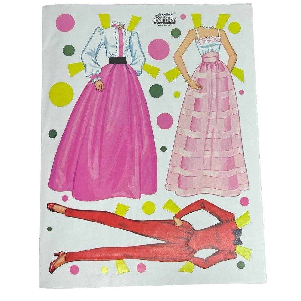 Vintage 1983 Angel Face Barbie Paper Dolls - Picture 3 of 8